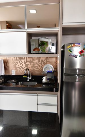 Apartamento à venda com 54m², 2 quartos e 1 vagaCozinha