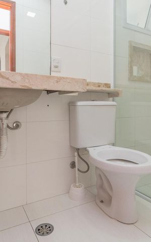 Apartamento para alugar com 49m², 2 quartos e 1 vaga Apartamento para alugar com 49m², 2 quartos e 1 vagaBanheiro