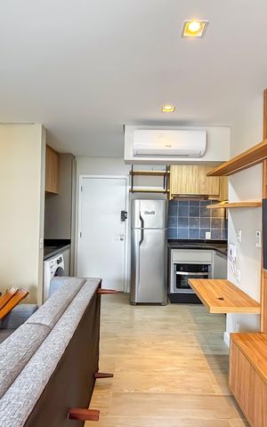 Apartamento à venda com 38m², 1 quarto e 1 vaga