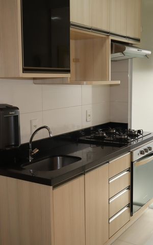 Apartamento para alugar com 53m², 2 quartos e 2 vagasSala/Cozinha