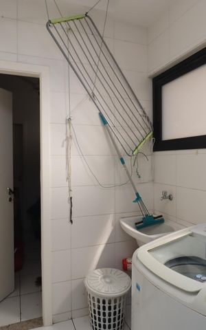 Apartamento para alugar com 126m², 3 quartos e 4 vagas Apartamento para alugar com 126m², 3 quartos e 4 vagasÁrea de Serviço