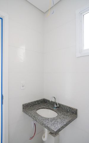 Apartamento à venda com 50m², 2 quartos e 1 vagaBanheiro da suíte