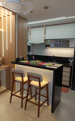 Apartamento para alugar com 70m², 2 quartos e 1 vagaCozinha