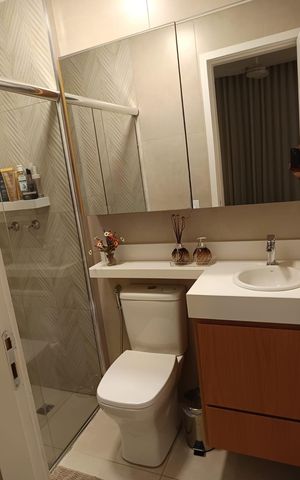 Apartamento para alugar com 70m², 2 quartos e 1 vagaBanheiro