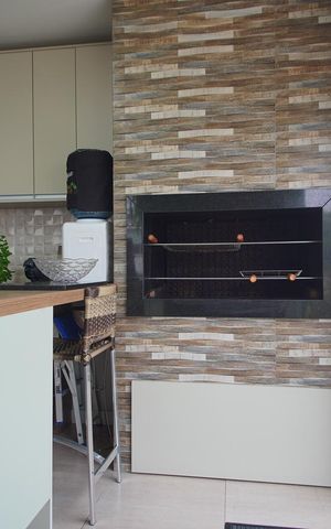 Apartamento à venda com 224m², 3 quartos e 2 vagasCozinha - Churrasqueira