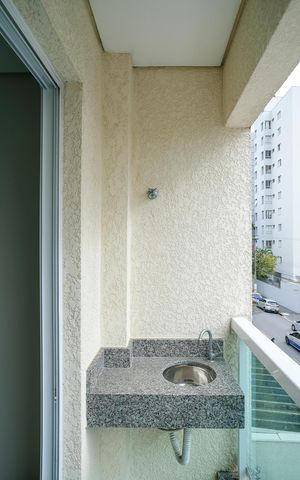 Apartamento à venda com 50m², 2 quartos e 1 vagaVaranda