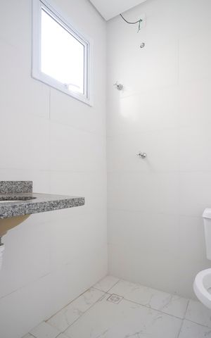 Apartamento à venda com 50m², 2 quartos e 1 vagaBanheiro da suíte
