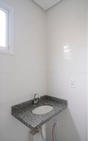 Apartamento à venda com 50m², 2 quartos e 1 vagaBanheiro da suíte