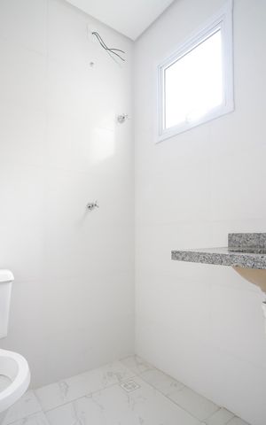 Apartamento à venda com 50m², 2 quartos e 1 vagaBanheiro da suíte