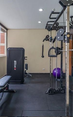 Apartamento para alugar com 65m², 1 quarto e 1 vaga Apartamento para alugar com 65m², 1 quarto e 1 vagaÁrea comum - Academia