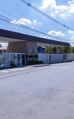 Casa de condomínio para alugar com 115m², 3 quartos e 3 vagasFachada do condomínio