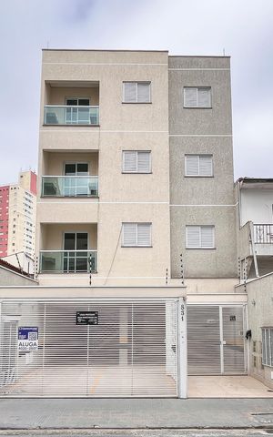Apartamento à venda com 50m², 2 quartos e 1 vagaFachada + plaquinha