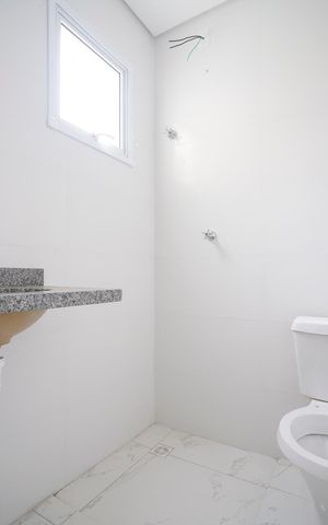 Apartamento à venda com 50m², 2 quartos e 1 vagaBanheiro da suíte