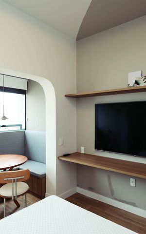 Studio para alugar com 24m², 1 quarto e sem vagaStudio