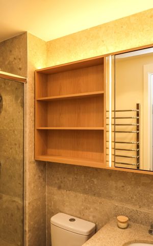 Studio para alugar com 24m², 1 quarto e sem vagaBanheiro