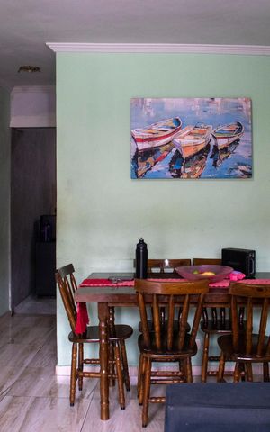 Casa de condomínio à venda com 66m², 2 quartos e 1 vagaSala