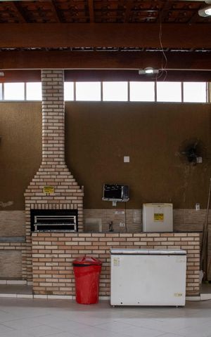 Casa de condomínio à venda com 66m², 2 quartos e 1 vagaÁrea comum - Salão de festas