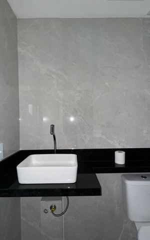 Apartamento para alugar com 55m², 2 quartos e 1 vaga Apartamento para alugar com 55m², 2 quartos e 1 vagaBanheiro Social