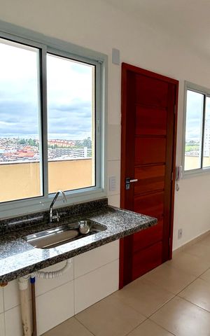 Apartamento para alugar com 35m², 2 quartos e sem vaga Apartamento para alugar com 35m², 2 quartos e sem vagaCozinha