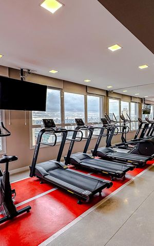 Studio para alugar com 31m², 1 quarto e sem vagaÁrea comum - Academia