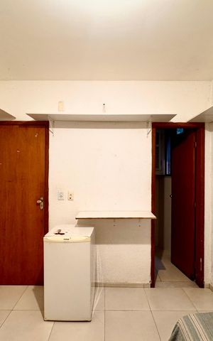 Studio para alugar com 16m², 1 quarto e sem vaga