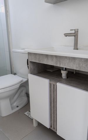 Apartamento à venda com 45m², 1 quarto e 1 vaga Apartamento à venda com 45m², 1 quarto e 1 vagaBanheiro
