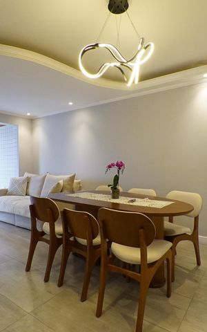 Apartamento à venda com 64m², 2 quartos e 2 vagasSala