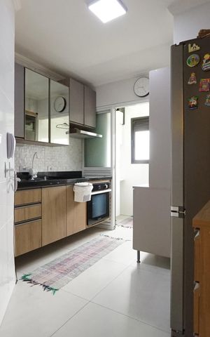 Apartamento à venda com 64m², 2 quartos e 2 vagasCozinha