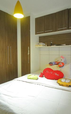 Apartamento à venda com 52m², 2 quartos e 1 vagaQuarto 2 