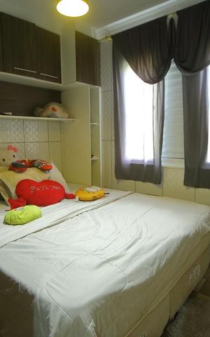 Apartamento à venda com 52m², 2 quartos e 1 vagaQuarto 2 