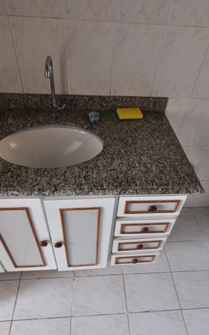 Apartamento à venda com 65m², 2 quartos e sem vagaBanheiro do Quarto Suíte