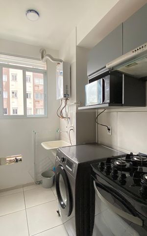 Apartamento para alugar com 42m², 2 quartos e 1 vaga