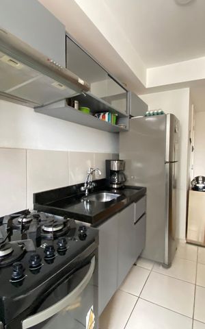 Apartamento para alugar com 42m², 2 quartos e 1 vaga