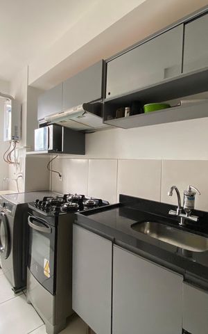 Apartamento para alugar com 42m², 2 quartos e 1 vaga