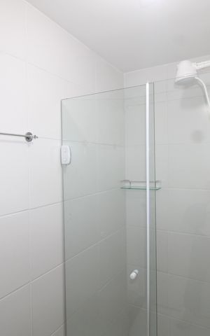 Apartamento para alugar com 25m², 1 quarto e sem vagaBanheiro da Suíte