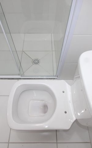 Apartamento para alugar com 25m², 1 quarto e sem vagaBanheiro da Suíte