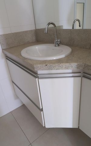 Apartamento para alugar com 119m², 3 quartos e 2 vagasBanheiro do Quarto 3