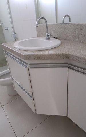 Apartamento para alugar com 119m², 3 quartos e 2 vagasBanheiro Social