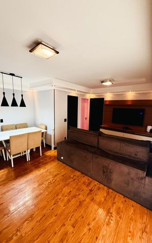 Apartamento à venda com 74m², 2 quartos e 1 vaga Apartamento à venda com 74m², 2 quartos e 1 vagaSala