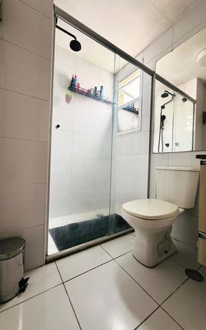 Apartamento à venda com 74m², 2 quartos e 1 vaga Apartamento à venda com 74m², 2 quartos e 1 vagaBanheiro 1