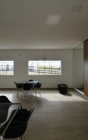 Apartamento para alugar com 45m², 2 quartos e 1 vagaÁrea comum - Salão de festas