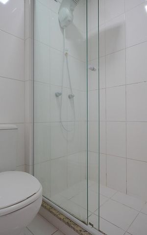 Apartamento para alugar com 53m², 1 quarto e 1 vagaBanheiro