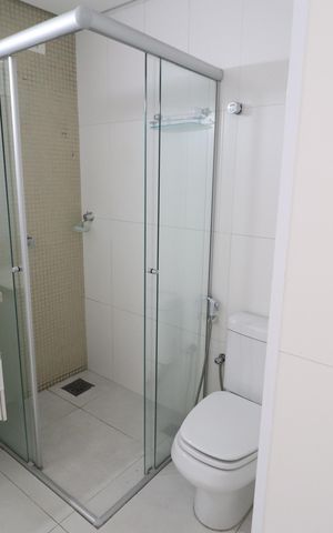 Apartamento para alugar com 112m², 3 quartos e 2 vagasBanheiro do Quarto 1