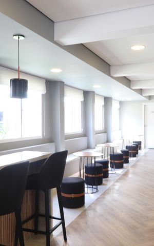 Apartamento para alugar com 35m², 1 quarto e sem vagaÁrea comum - Salão de festas