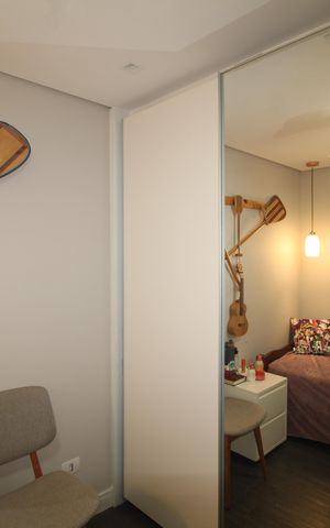 Apartamento à venda com 83m², 3 quartos e 2 vagasQuarto 3