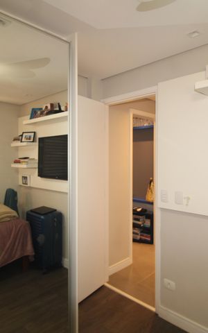Apartamento à venda com 83m², 3 quartos e 2 vagasQuarto 3