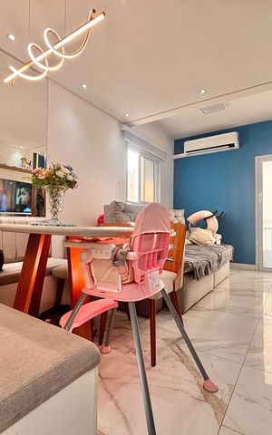 Casa de condomínio à venda com 70m², 2 quartos e 2 vagas Casa de condomínio à venda com 70m², 2 quartos e 2 vagasSala de Jantar