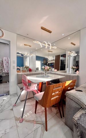 Casa de condomínio à venda com 70m², 2 quartos e 2 vagas Casa de condomínio à venda com 70m², 2 quartos e 2 vagasSala de Jantar