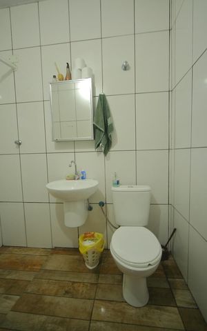 Casa para alugar com 97m², 2 quartos e 2 vagasBanheiro de serviço