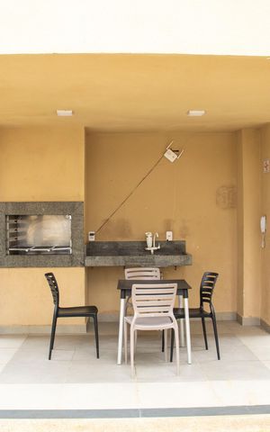 Apartamento para alugar com 40m², 2 quartos e sem vagaÁrea comum - Churrasqueira